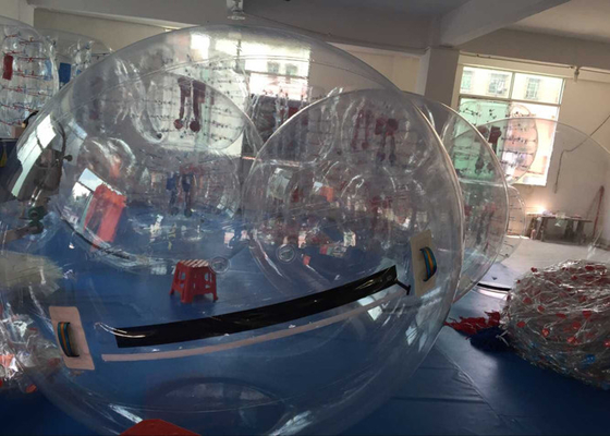 중국 열 - 0.8mm PVC를 가진 밀봉 투명한 팽창식 물 걷는 공 협력 업체
