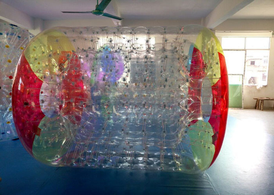 중국 0.7 mm TPU 팽창식 물 롤러 Zorb 공, 수영풀을 위한 팽창식 장난감 협력 업체