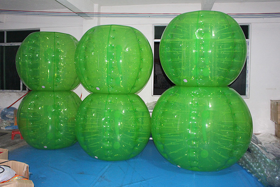 중국 공원 팽창식 거품 축구 PVC 0.8mm-1.0mm TPU 0.7mm-1.0mm 협력 업체