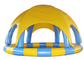 다채로운 풍부한 배 덮개를 가진 팽창식 물 수영장 10m Dia/팽창식 수영풀 협력 업체