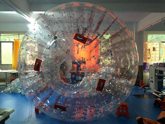 중국 성인 여름 게임 빨간 인간 Zorb 공을 위한 옥외 팽창식 물 장난감 협력 업체
