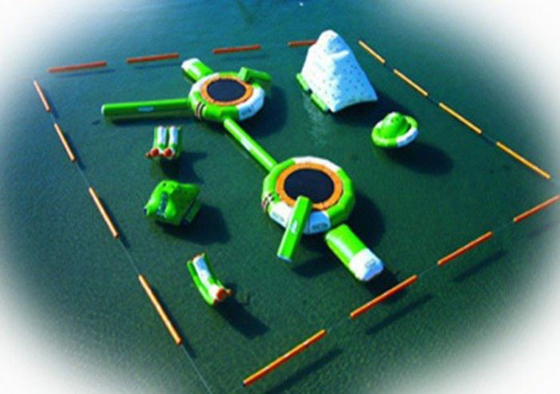 중국 팽창식 뜨 물 공원 3 년 보장 PVC 팽창식 물 공원 게임 협력 업체