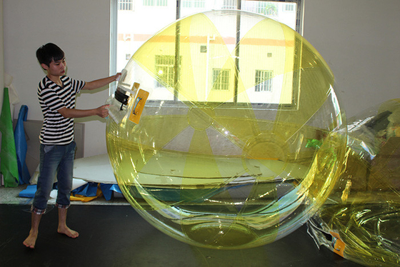 중국 주문을 받아서 만들어진 투명한 물 롤 볼, 물 공에 거대한 팽창식 도보 협력 업체