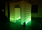거대한 2.2*2.2*2.3m 가족 생일 LED 빛을 가진 팽창식 입방체 천막 협력 업체